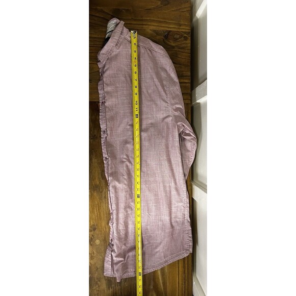 Tranquility & Mayhem Men’s 4XLT Lavender Long Sleeve Button Up Shirt - Picture 5 of 6